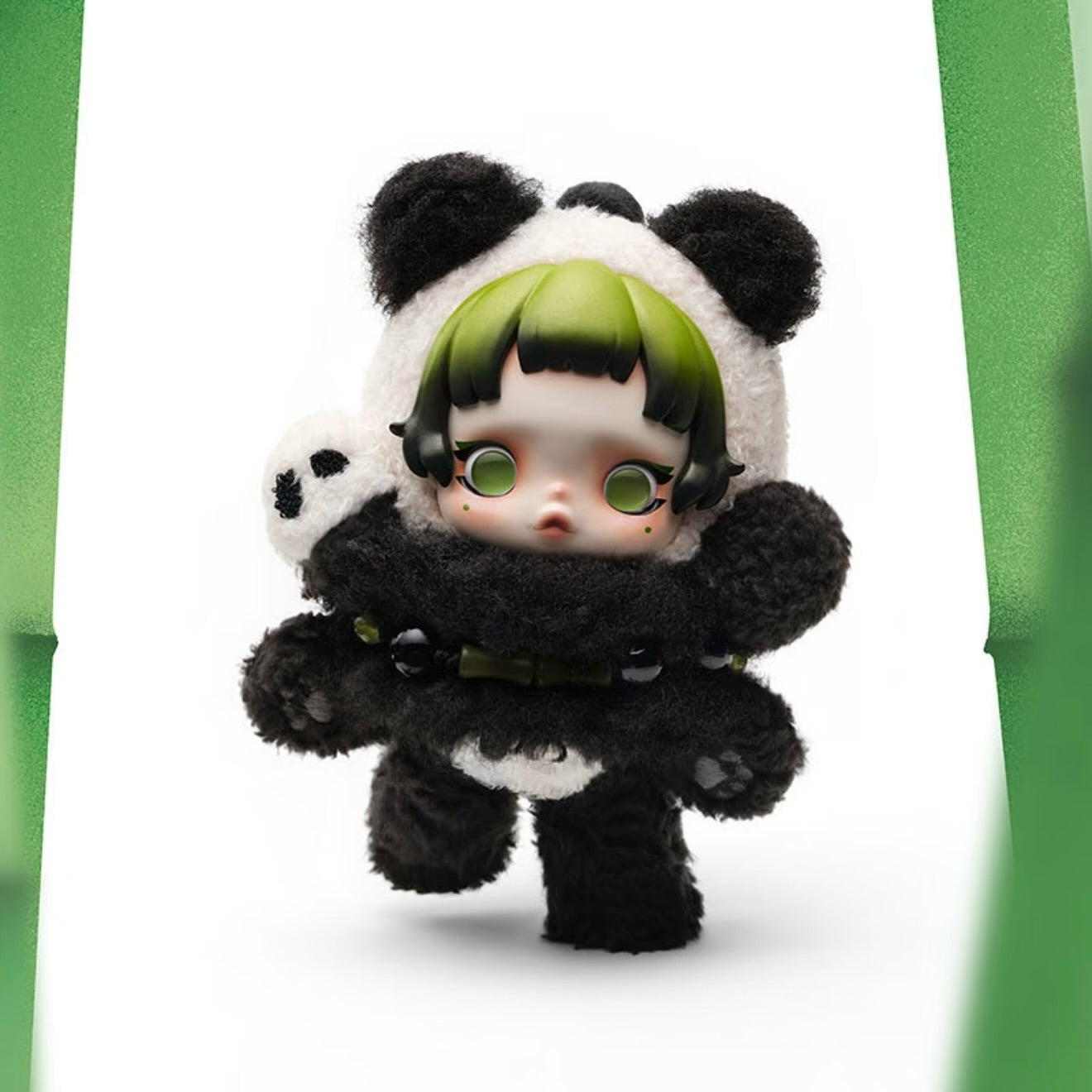 Pop Mart SKULLPANDA Lazy Panda Plush Doll Pendant
