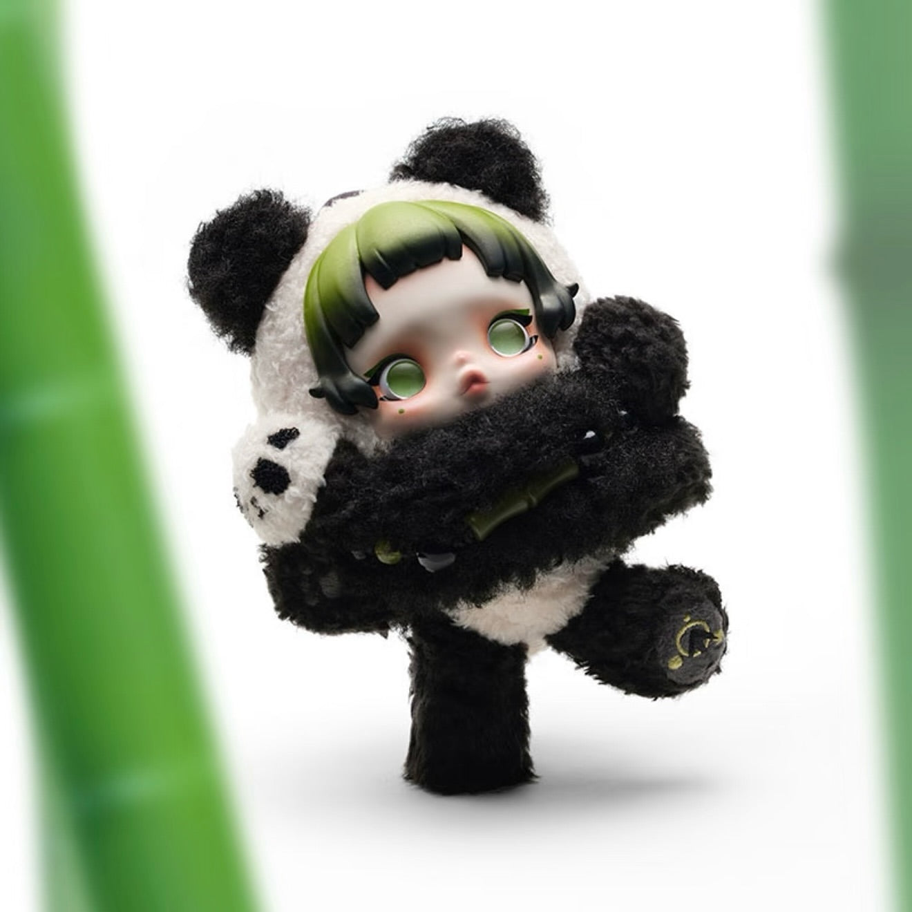 Pop Mart SKULLPANDA Lazy Panda Plush Doll Pendant