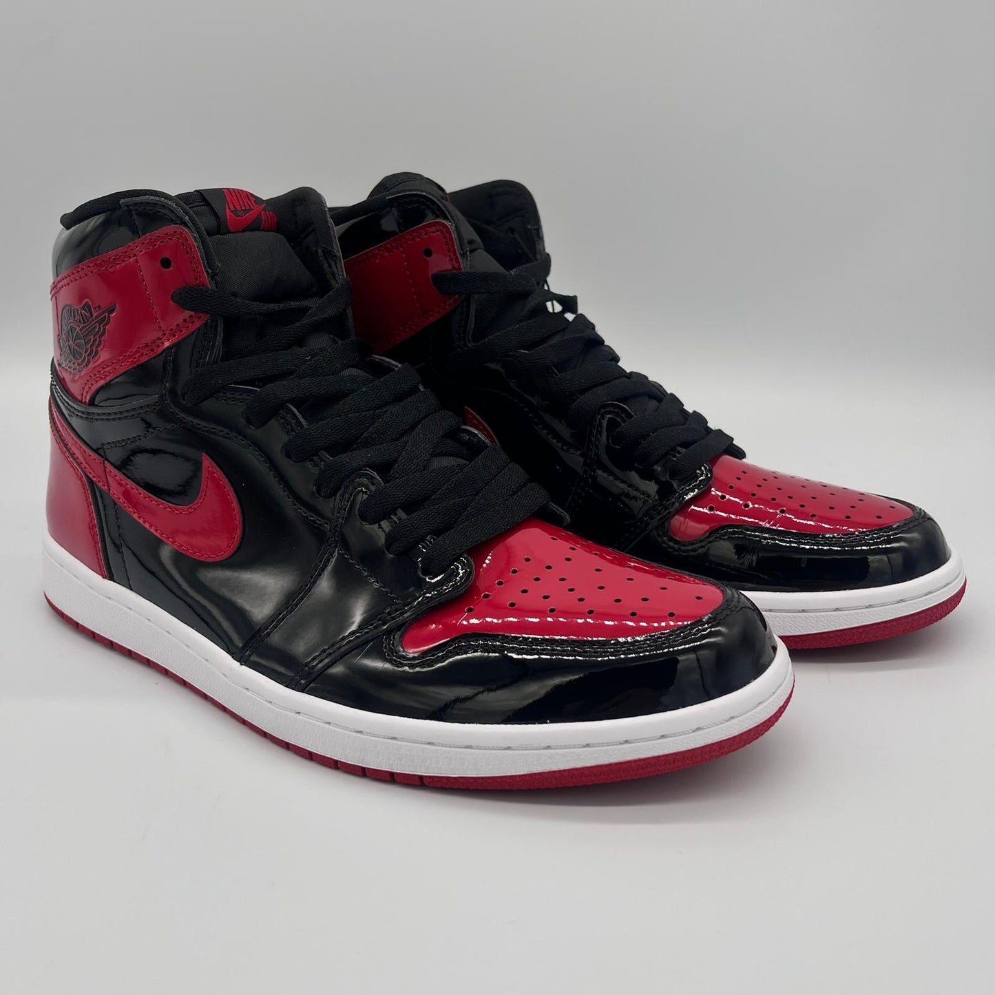 Jordan 1 Retro High OG Patent Bred Pre-owned US 11