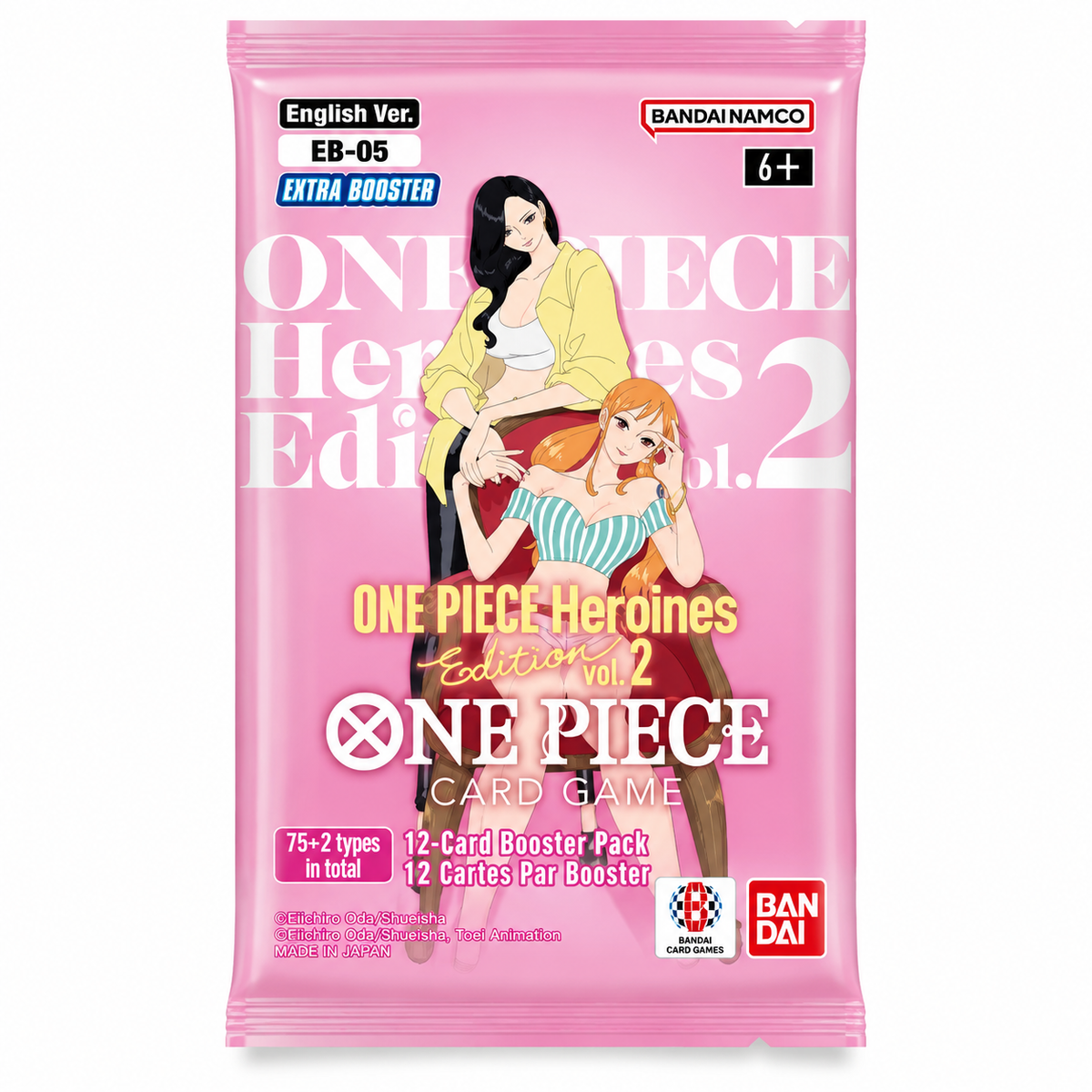 One Piece Card Game Heroines Edition Vol. 2 EB-05 – English Booster Pack