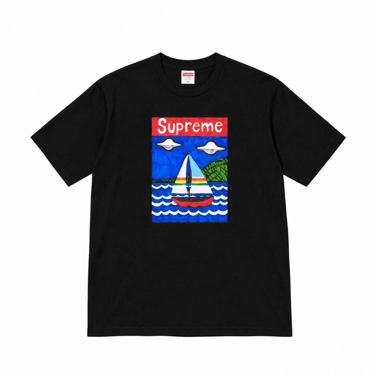 Supreme Sailboat Tee Black (20SS) product image