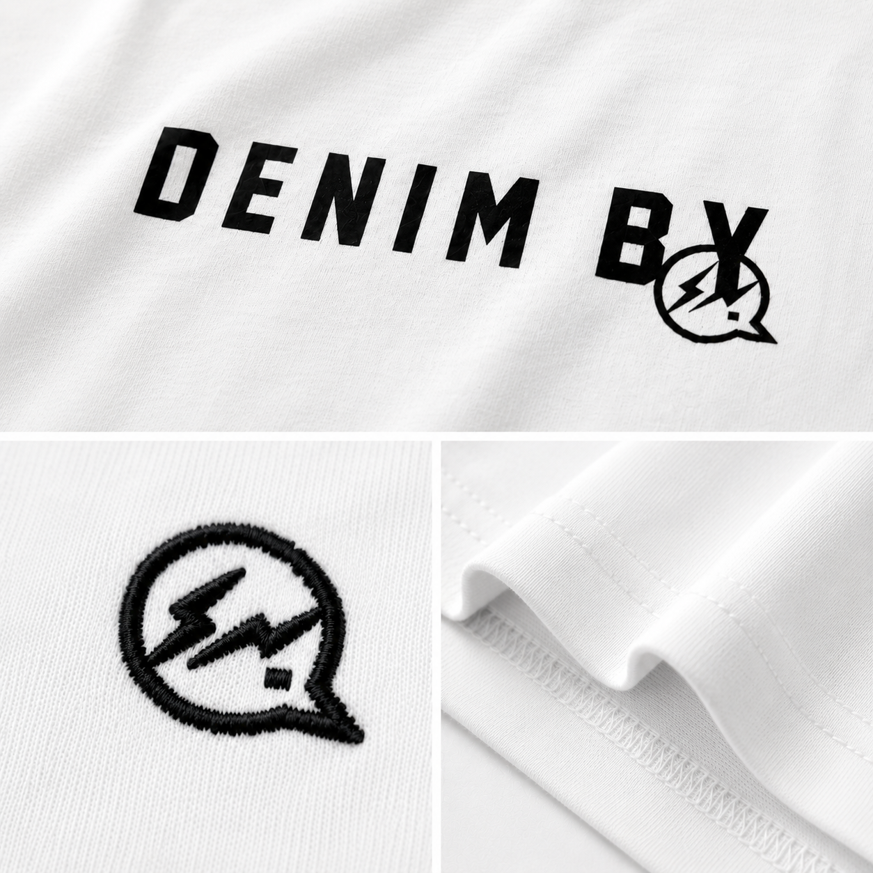 Fragment & Denim By Vanquish LOGO Tee (White)