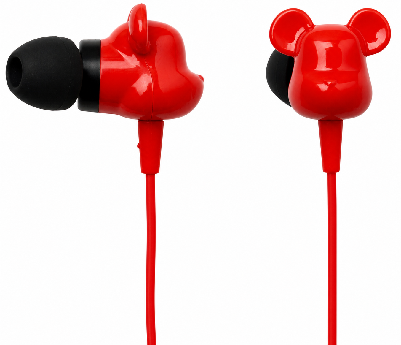 Radius x Medicom Toy BE@RBRICK Inner Ear Headphones (Red)