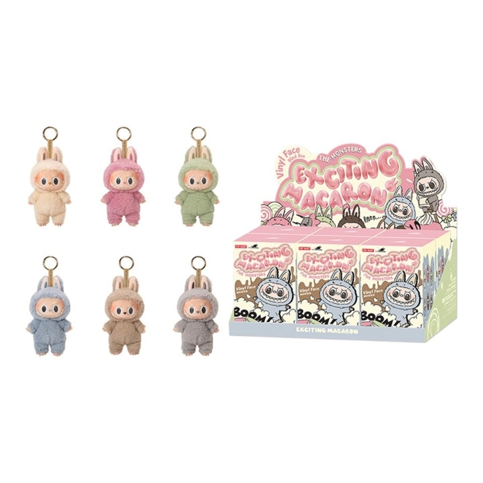 pop mart the monsters tasty macarons vinyl face blind box Pop Mart Labubu The Monsters Tasty Macarons Vinyl Face Sealed Case (6 – The Archive Store