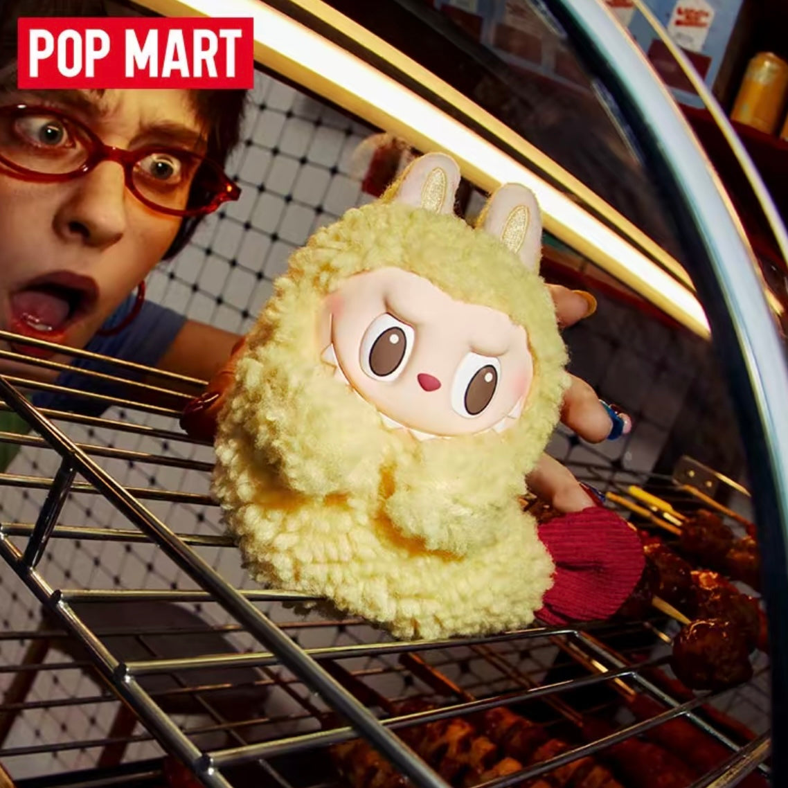 Pop Mart Labubu The Monsters Wacky Mart Series Earphone Case Tempura Pendant