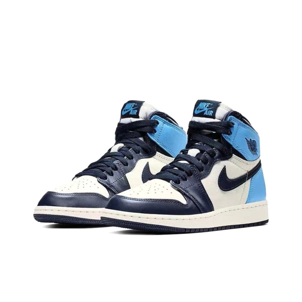 Jordan 1 Retro High UNC Obsidian (GS)