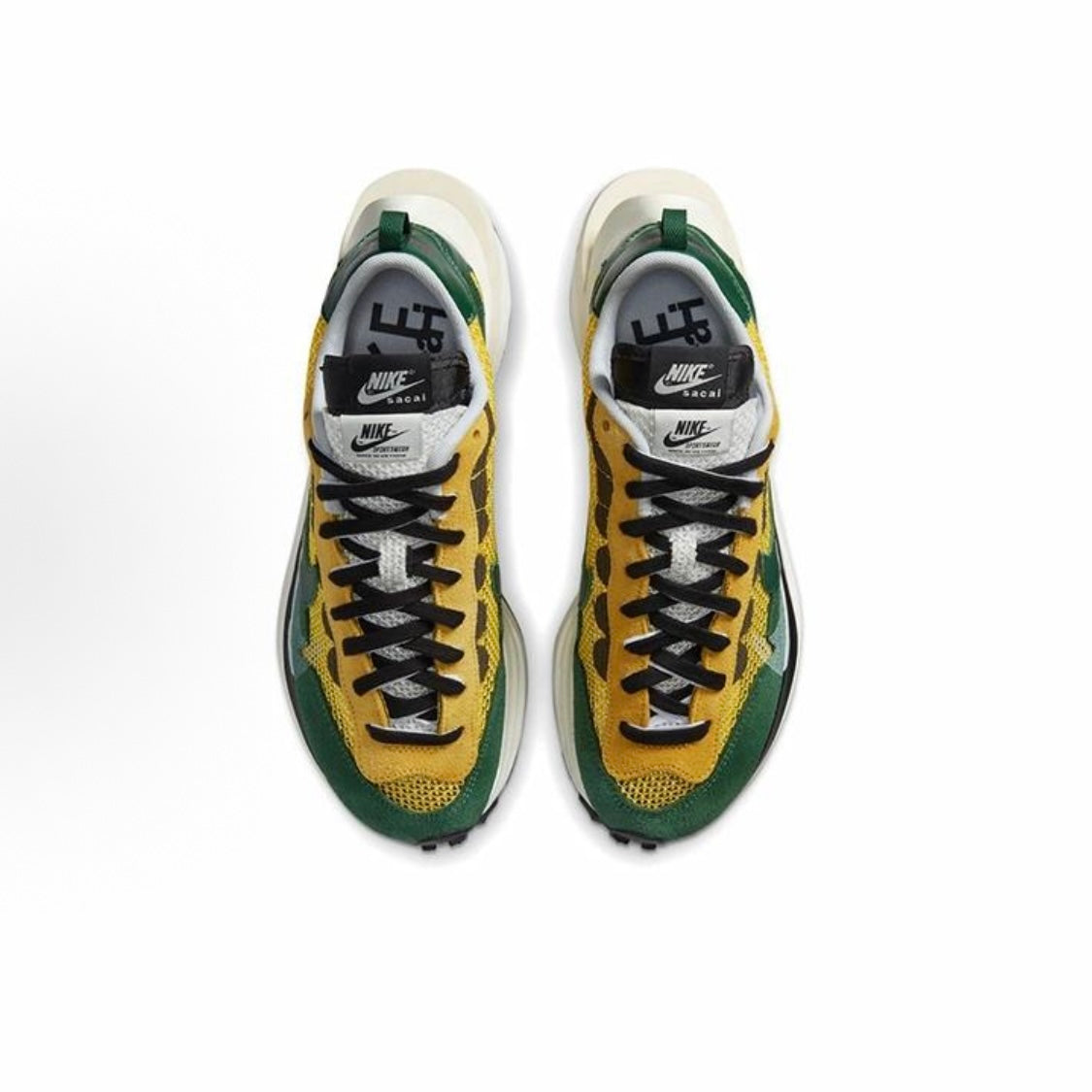 Nike Vaporwaffle sacai Tour Yellow Stadium Green