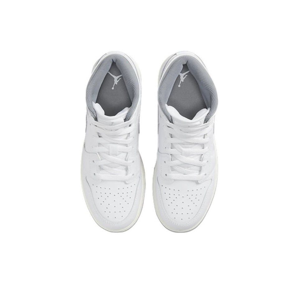 Air Jordan 1 Mid Neutral Grey (GS)