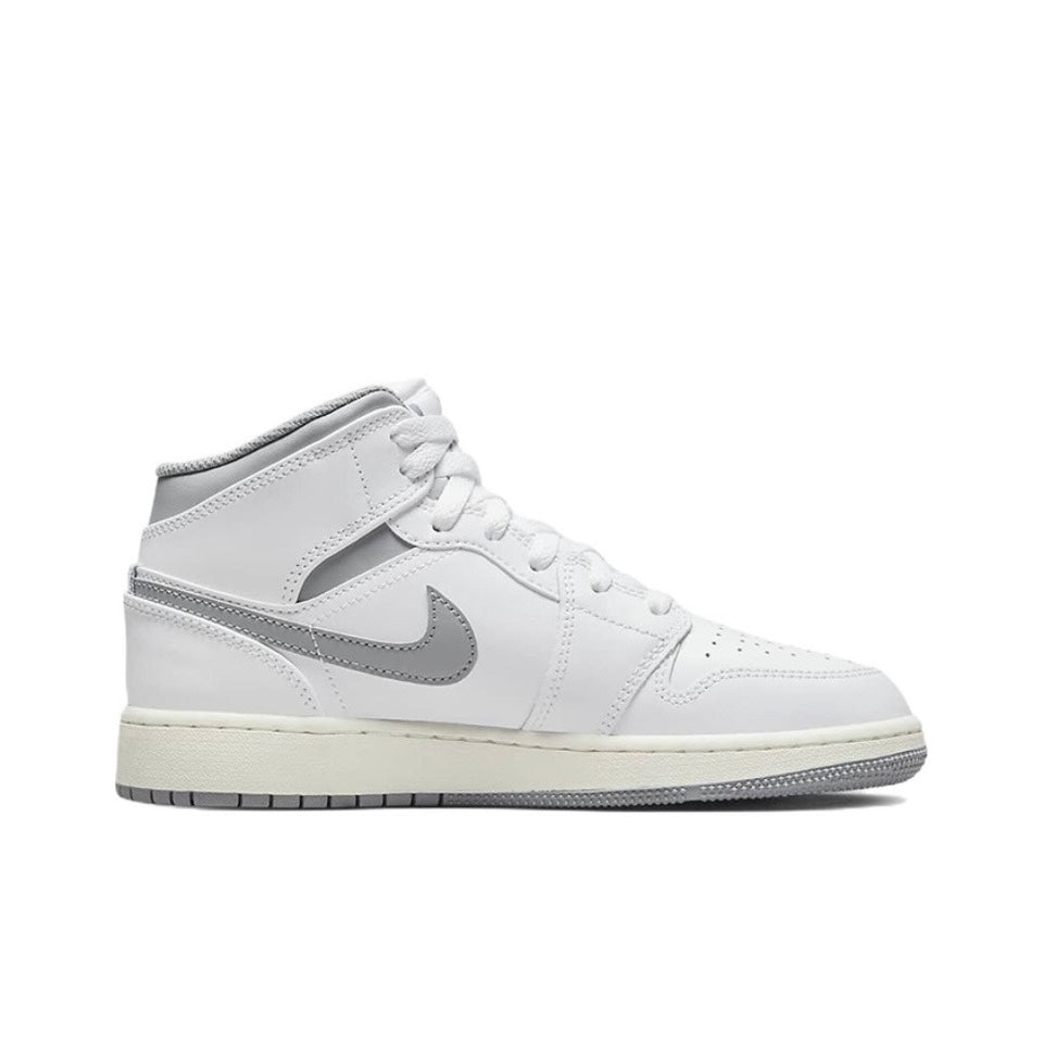 Air Jordan 1 Mid Neutral Grey (GS)