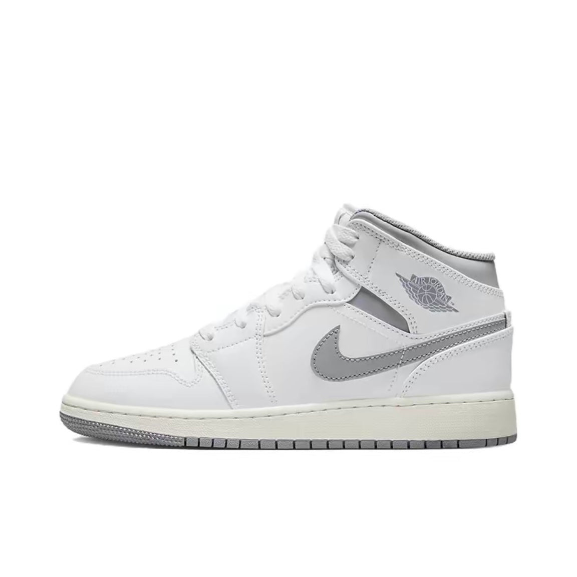 Air Jordan 1 Mid Neutral Grey (GS)