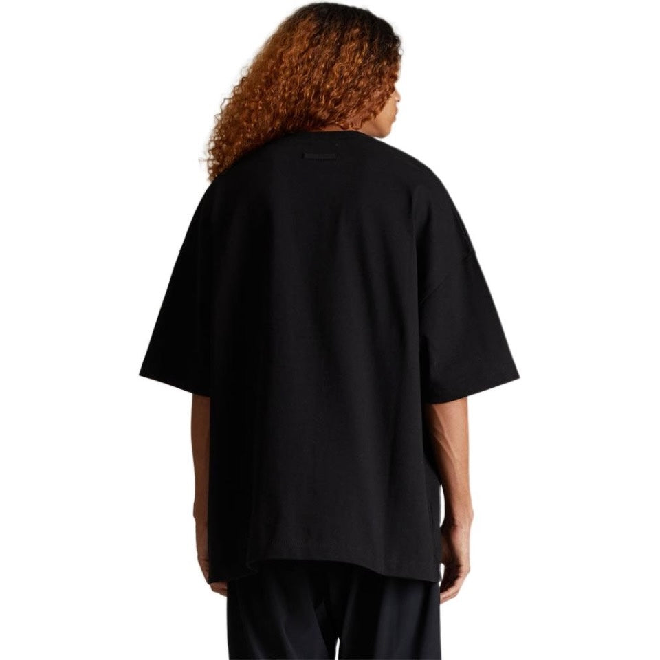 Essentials Fear of God Crewneck T-shirts Jet Black