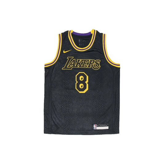 Nike Kobe Mamba Mentality Los Angeles Lakers City Edition Swingman Jersey (FW23) Black Kids