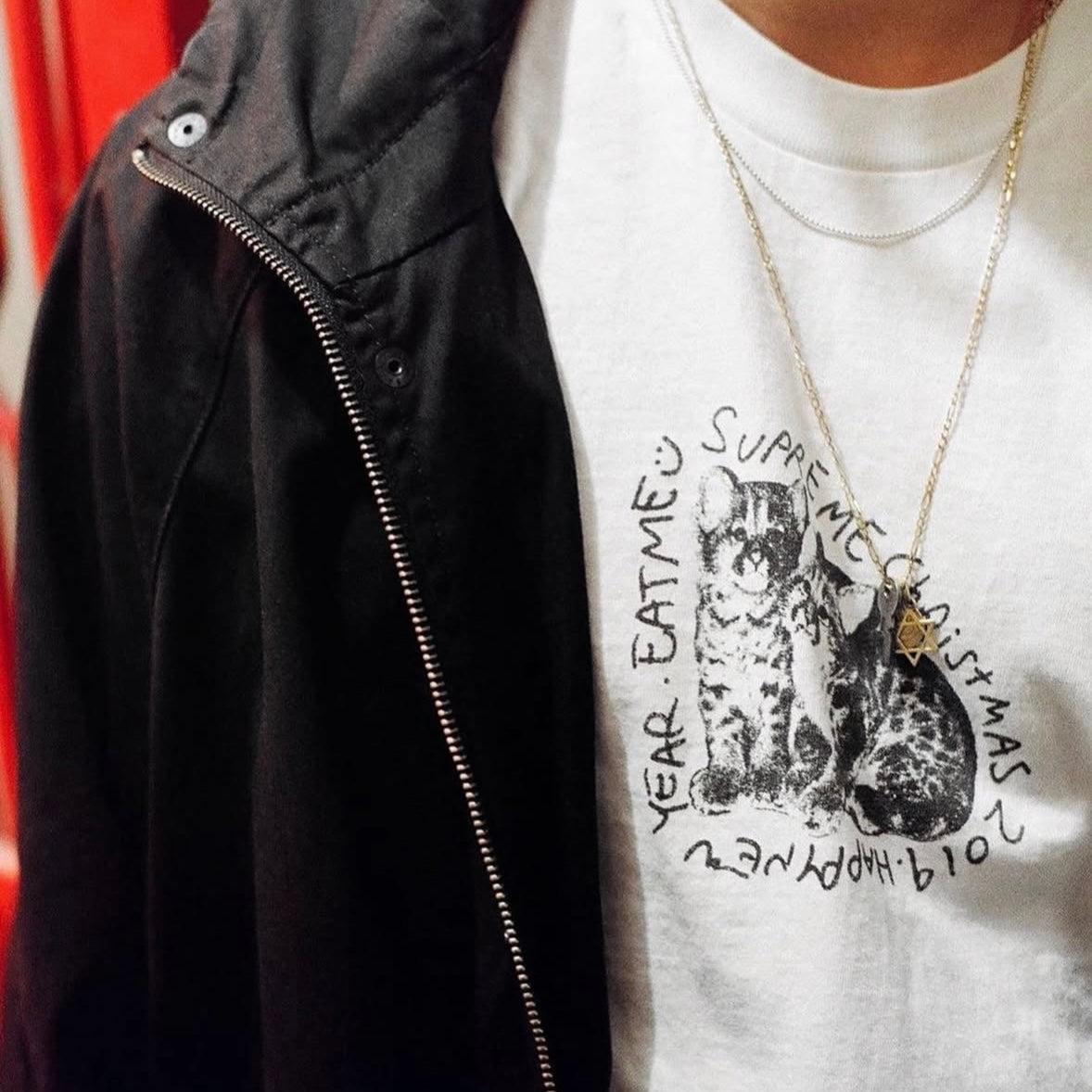 Supreme Eat Me Tee White (2019)