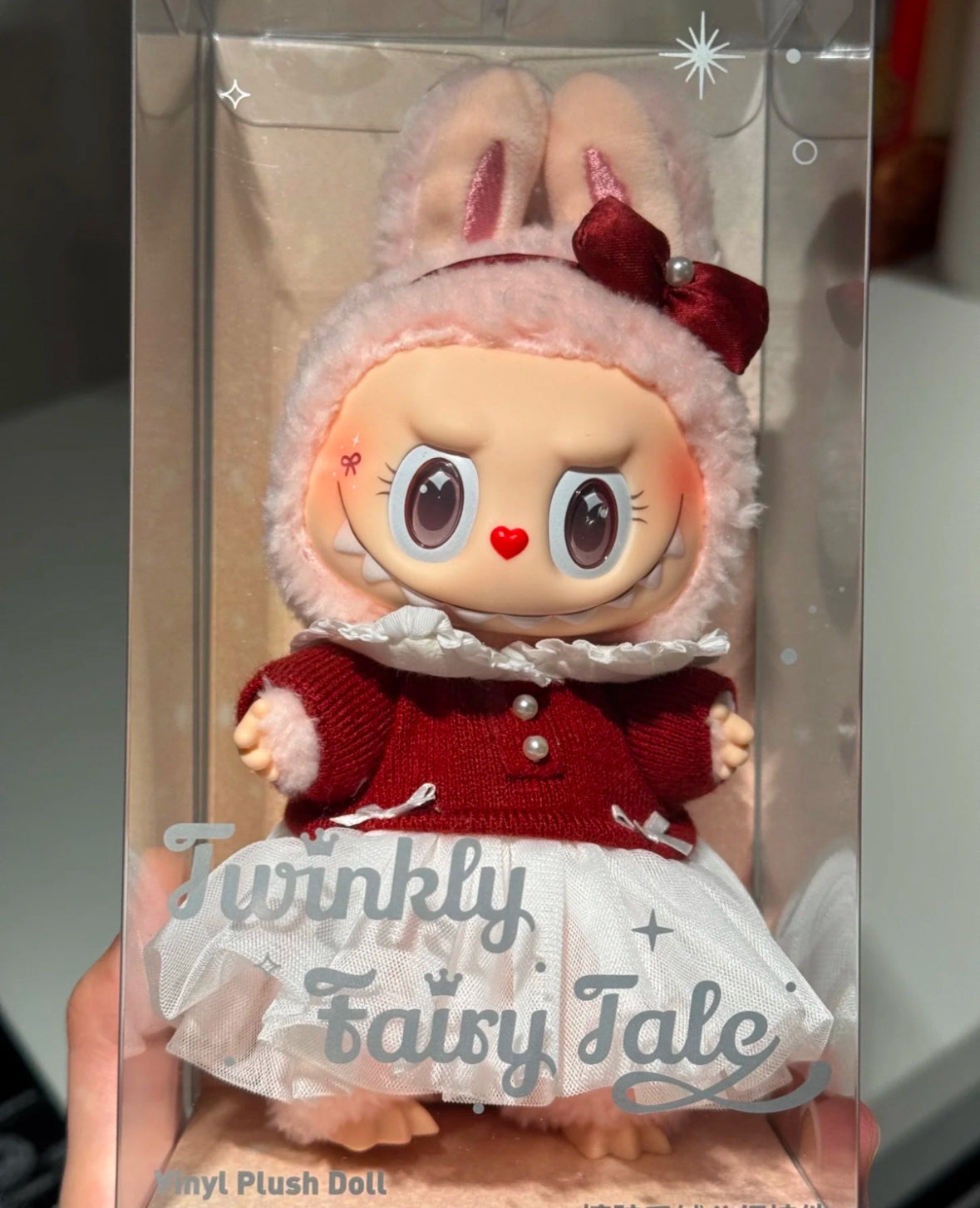 Pop Mart Labubu The Monsters Mokoko Twinkly Fairy Tale (Pop Land Exclusive) Vinyl Plush Doll Pendant