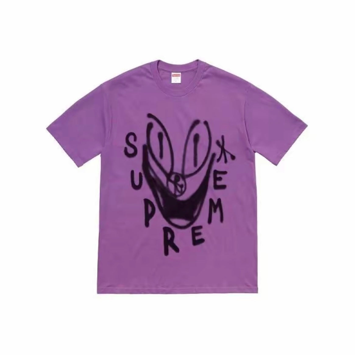 Supreme Smile Tee Purple