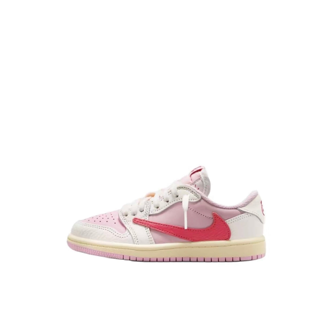 Jordan 1 Retro Low OG SP Travis Scott Sail Tropical Pink (PS)
