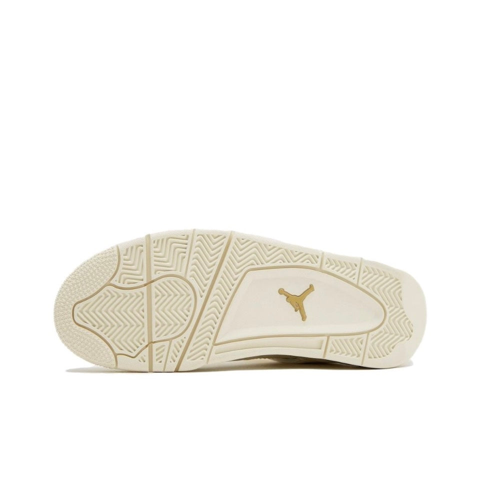 Jordan 4 Retro Metallic Gold (Women's)