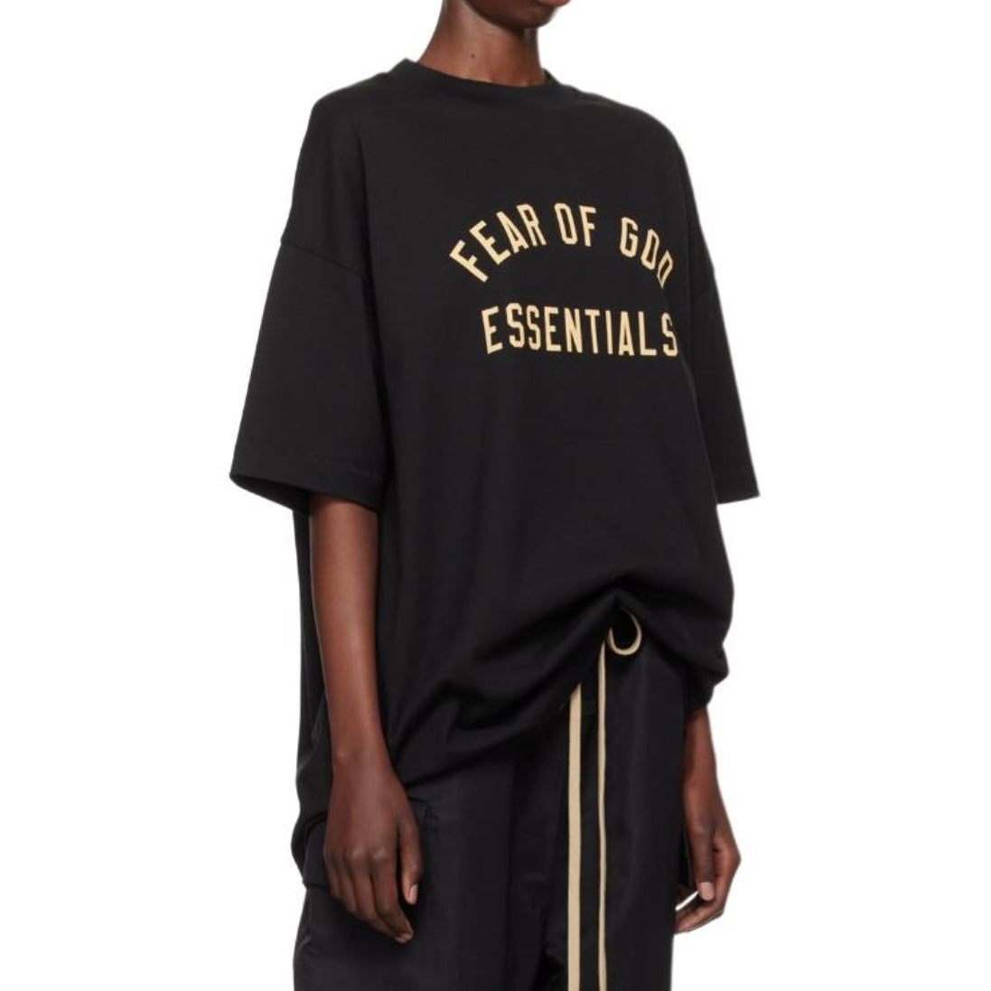 Fear of God Essentials Jersey Crewneck Tee Black