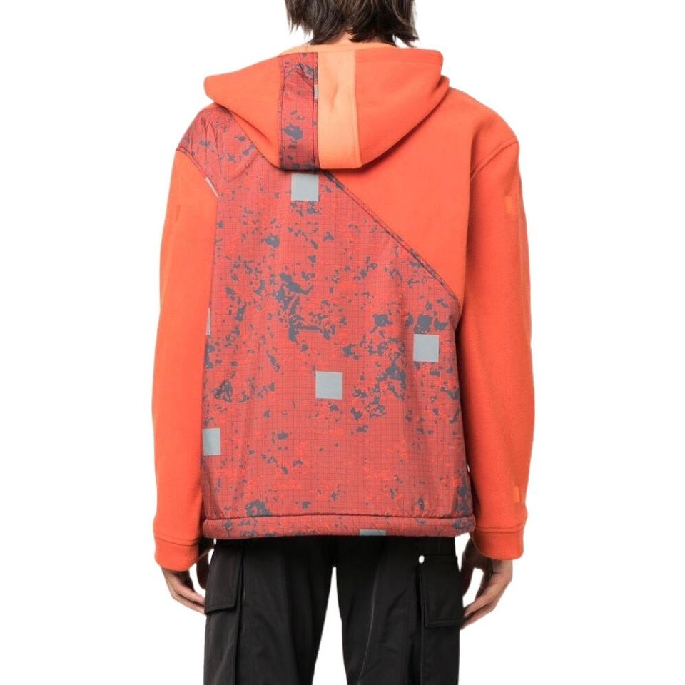 A-Cold-Wall Fleece Half Zip Orange