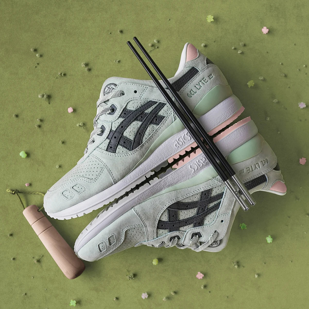 Asics x END Gel Lyte 3 'Wasabi' ( Special Box )