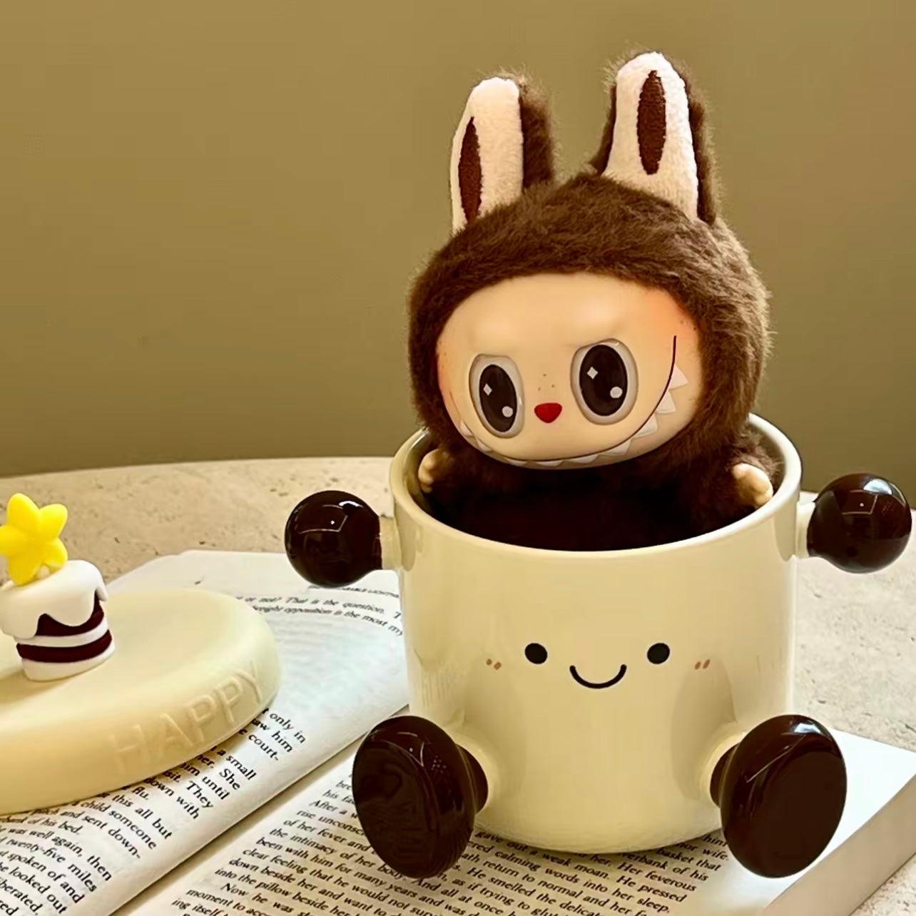 Pop Mart Labubu The Monsters Have a Seat DuoDuo Vinyl Plush