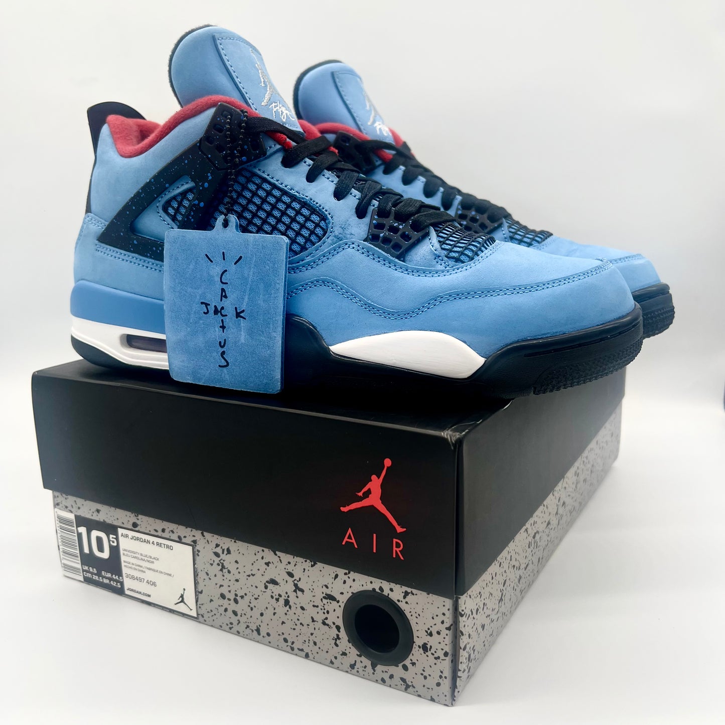Jordan 4 Retro Travis Scott Cactus Jack Pre-owned US10.5