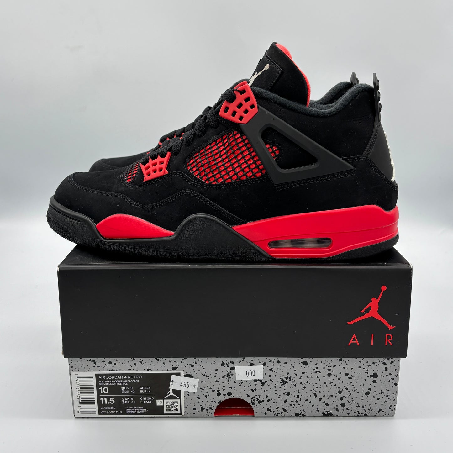 Jordan 4 Retro Red Thunder Pre-owned US10