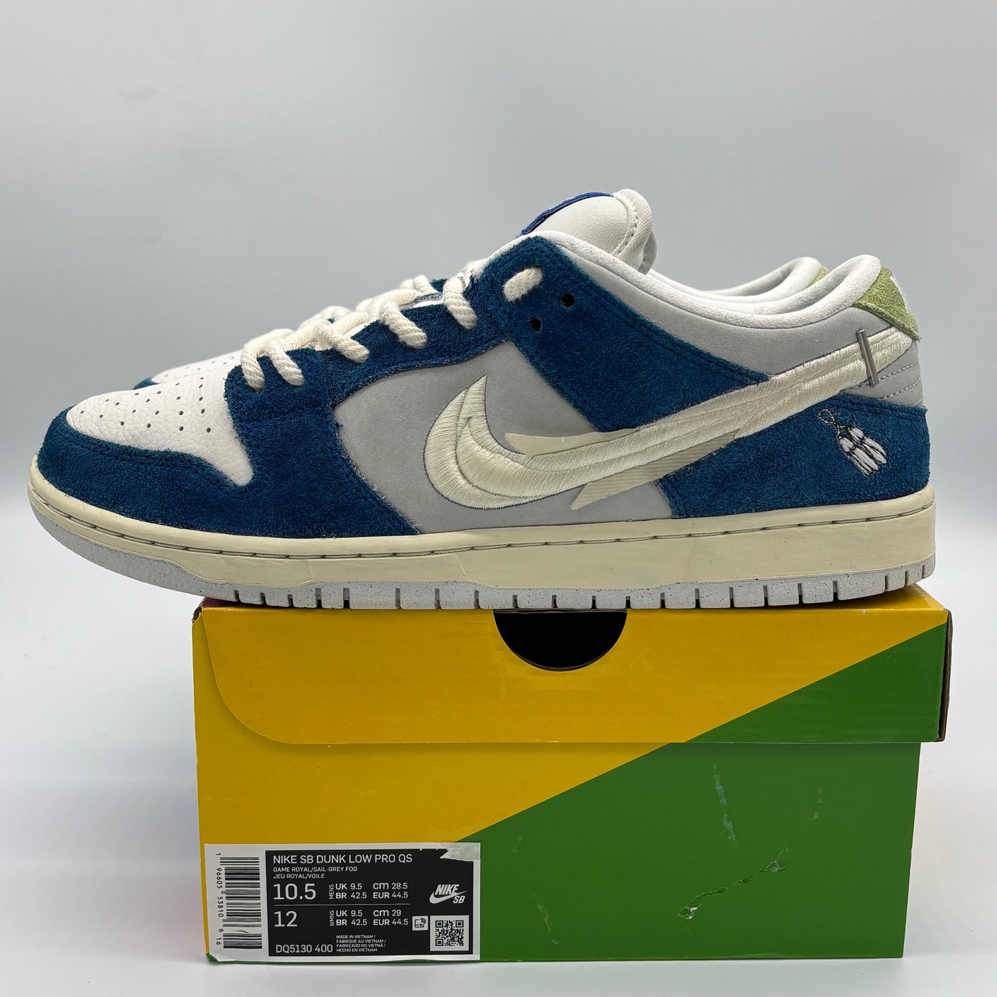 Nike SB Dunk Low Pro Fly Streetwear Gardenia Pre-owned US 10.5