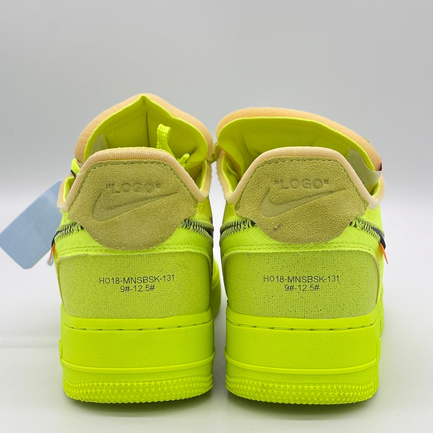 Nike Air Force 1 Low Off-White Volt Pre-Owned US9
