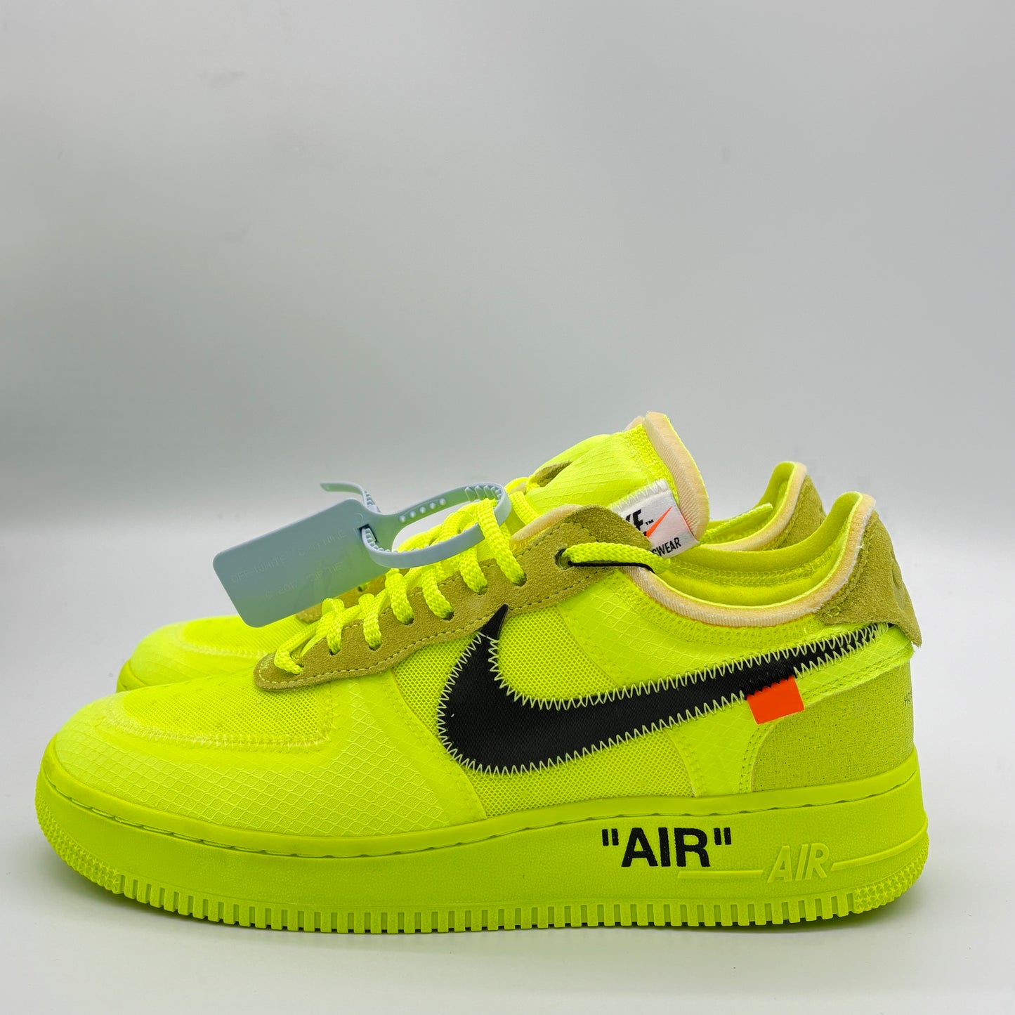 Nike Air Force 1 Low Off-White Volt Pre-Owned US9