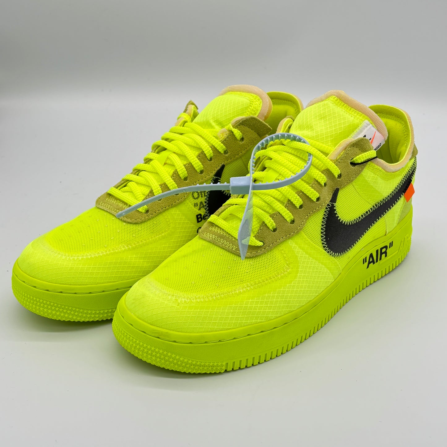Nike Air Force 1 Low Off-White Volt Pre-Owned US9