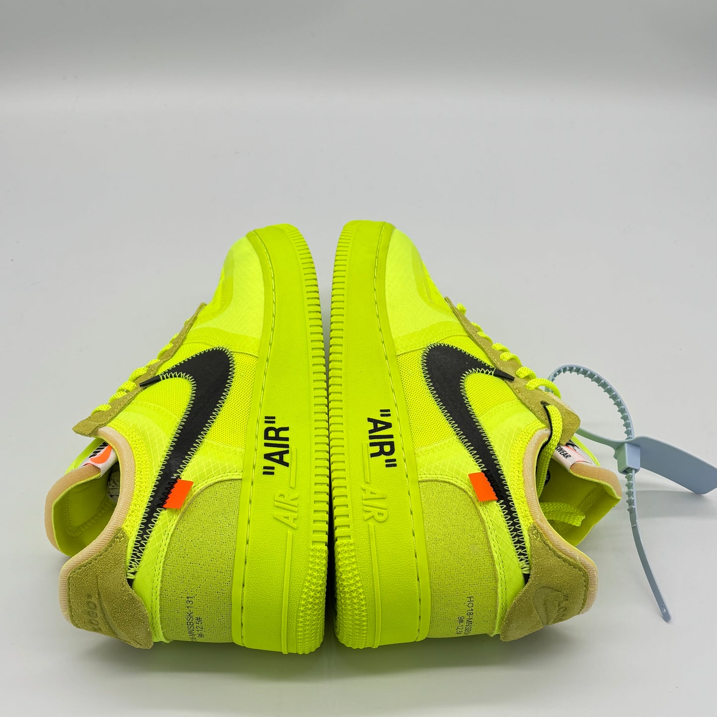 Nike Air Force 1 Low Off-White Volt Pre-Owned US9