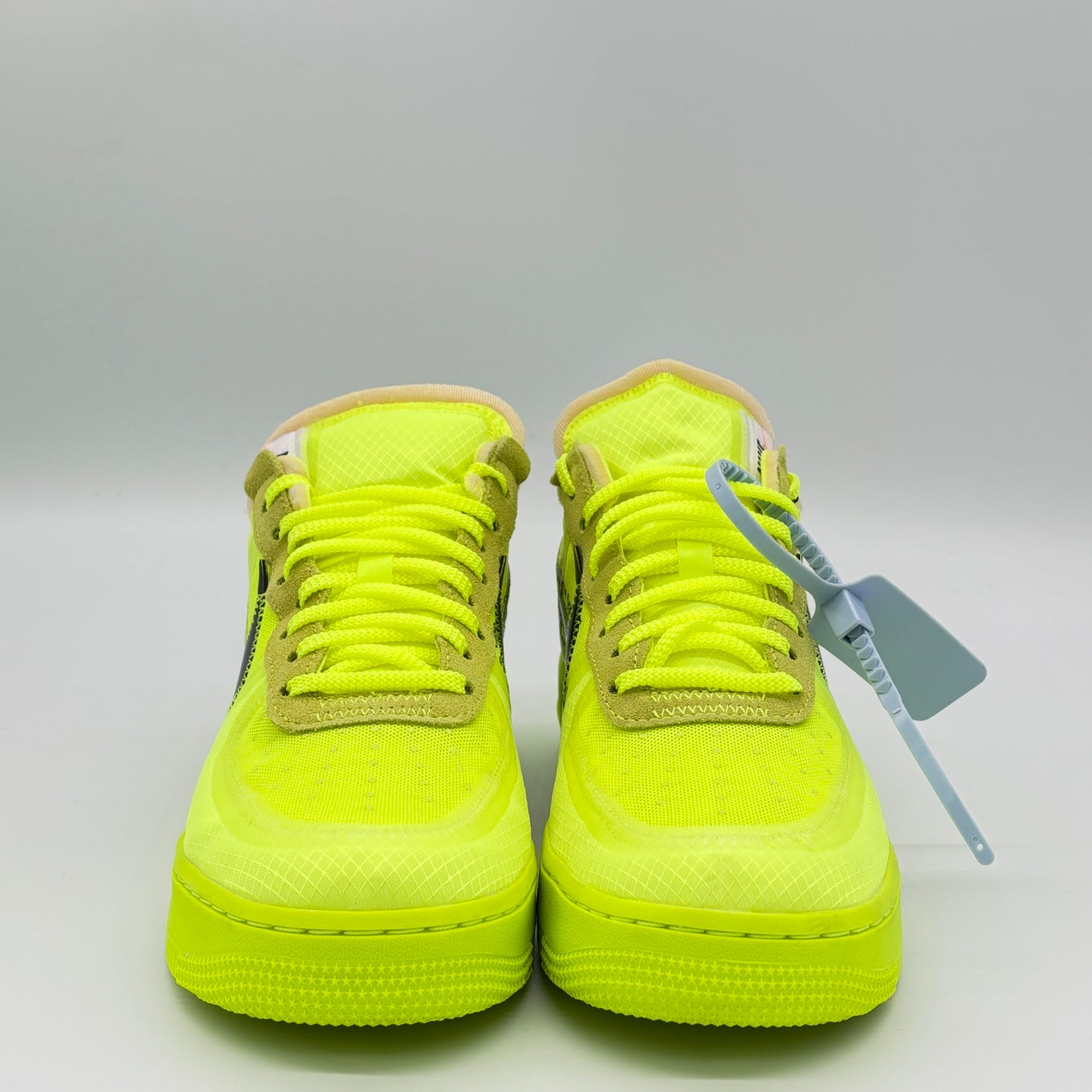 Nike Air Force 1 Low Off-White Volt Pre-Owned US9