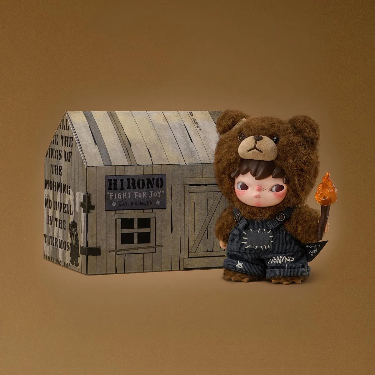 Pop Mart Hirono Living Wild-Fight for Joy Plush Doll