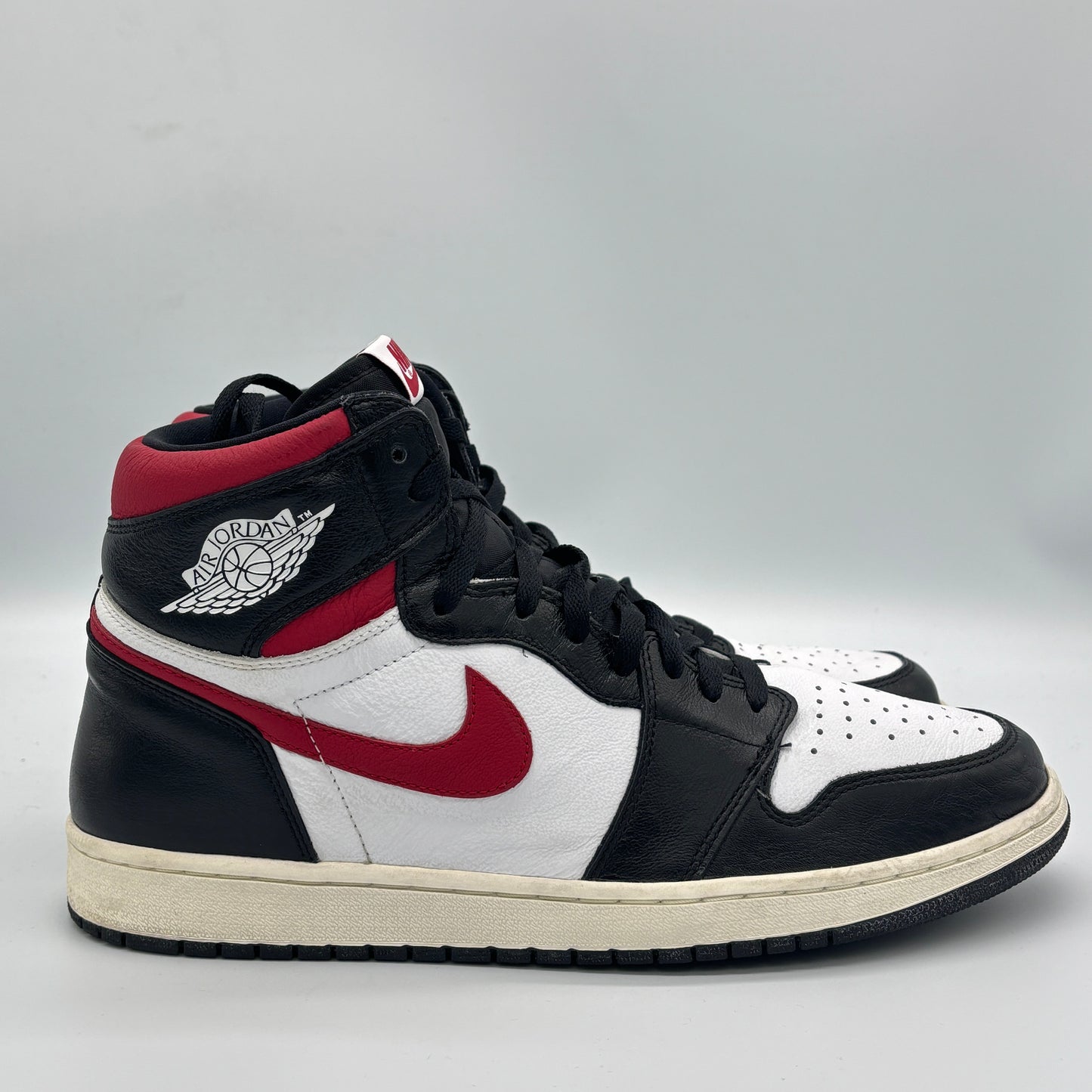 Jordan 1 Retro High Black Gym Red Pre-owned US14