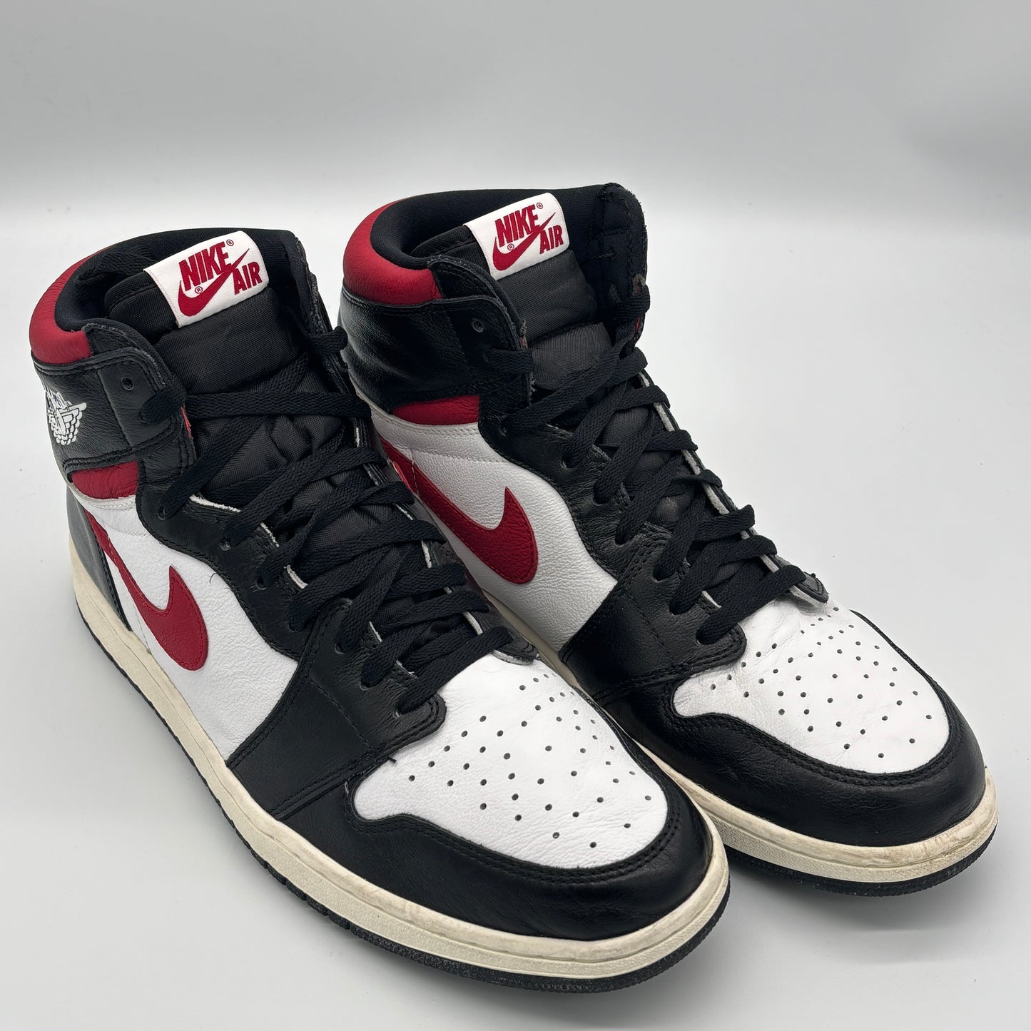 Jordan 1 Retro High Black Gym Red Pre-owned US14