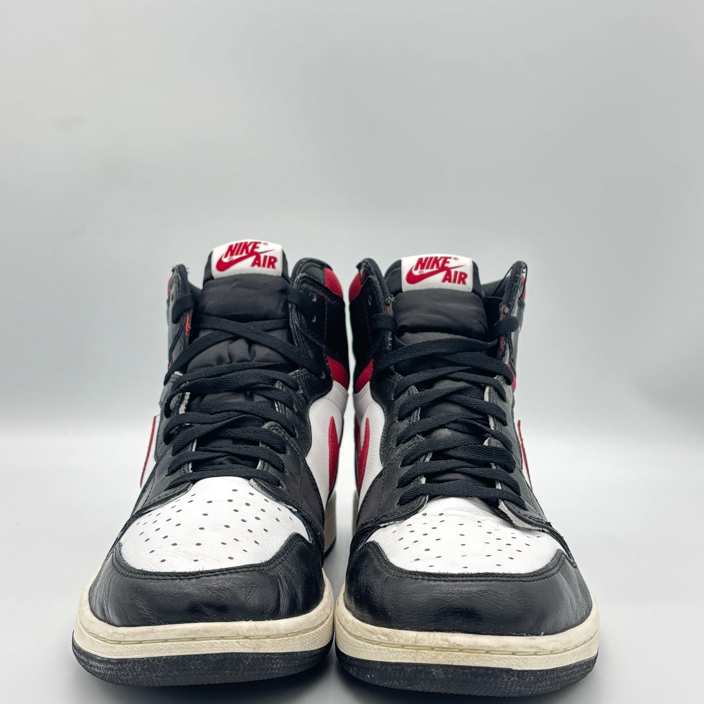 Jordan 1 Retro High Black Gym Red Pre-owned US14