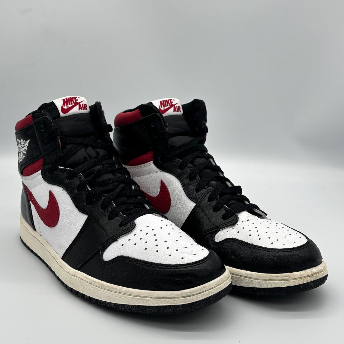 Jordan 1 Retro High Black Gym Red Pre-owned US14