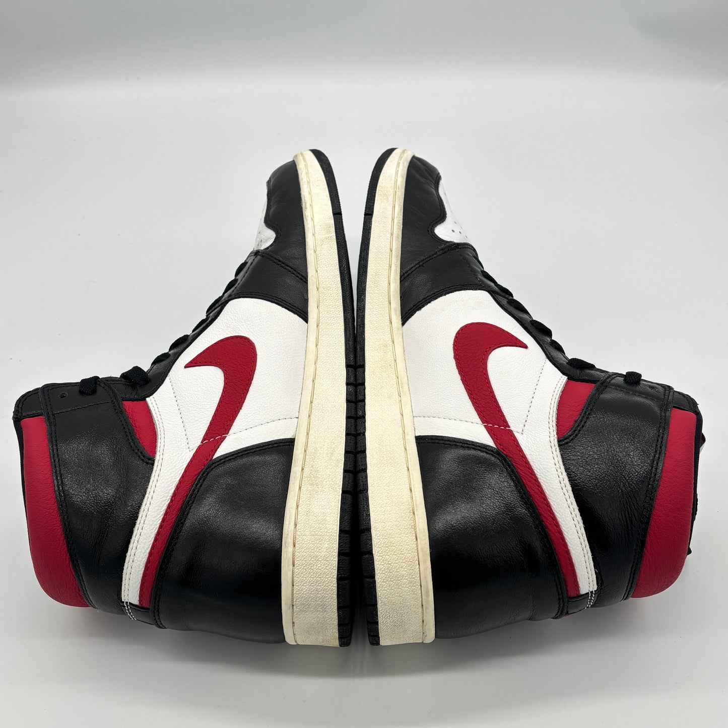 Jordan 1 Retro High Black Gym Red Pre-owned US14