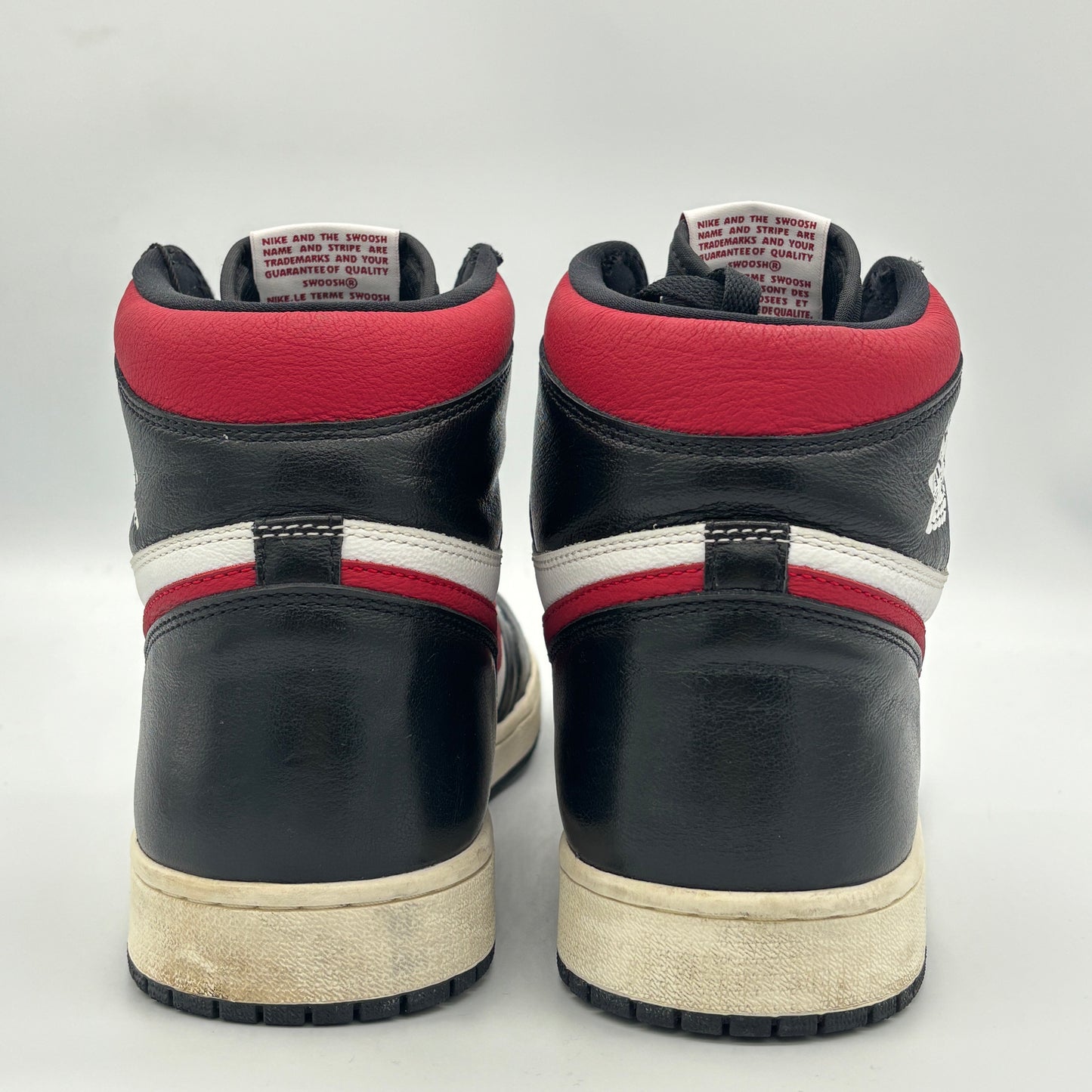 Jordan 1 Retro High Black Gym Red Pre-owned US14