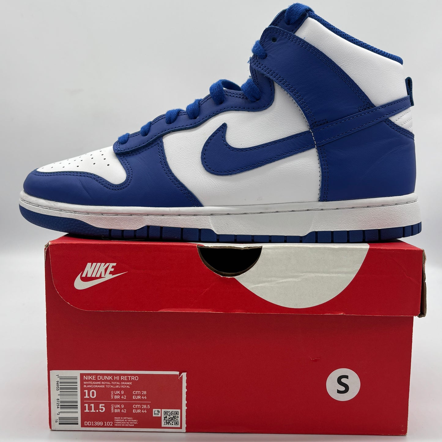 Nike Dunk High Kentucky 2021 Pre-owned US10
