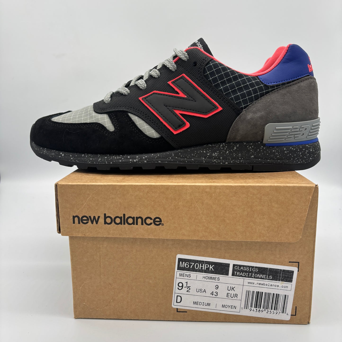 New Balance 670 Made In England M670HPK