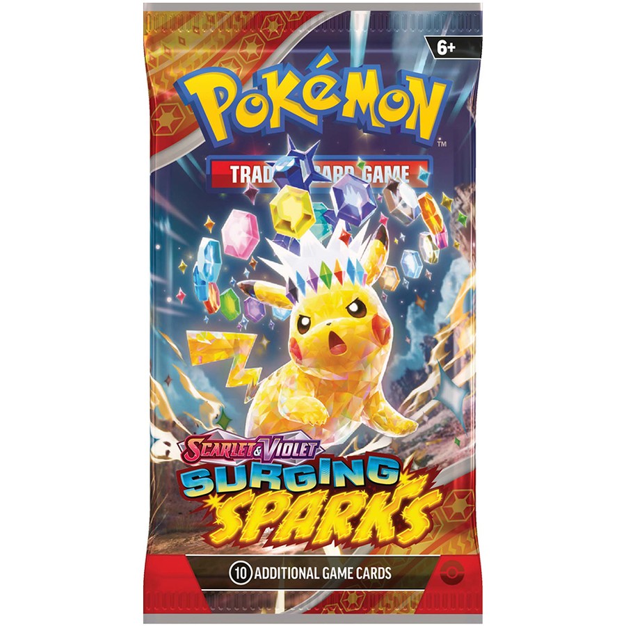 Pokemon Scarlet & Violet Surging Sparks Single Booster Pack