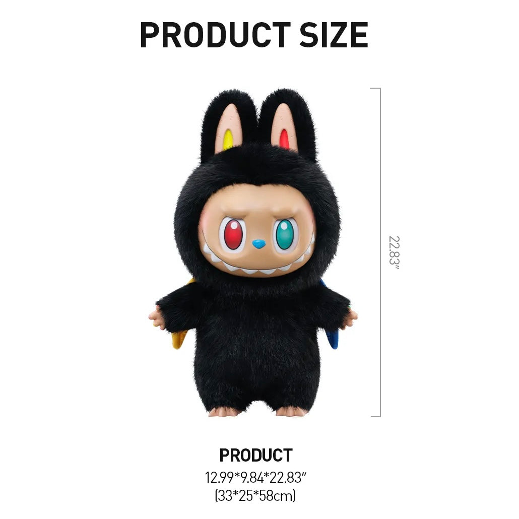 Pop mart The Monster Labubu Zimomo 10th Anniversary Vinyl Plush Doll