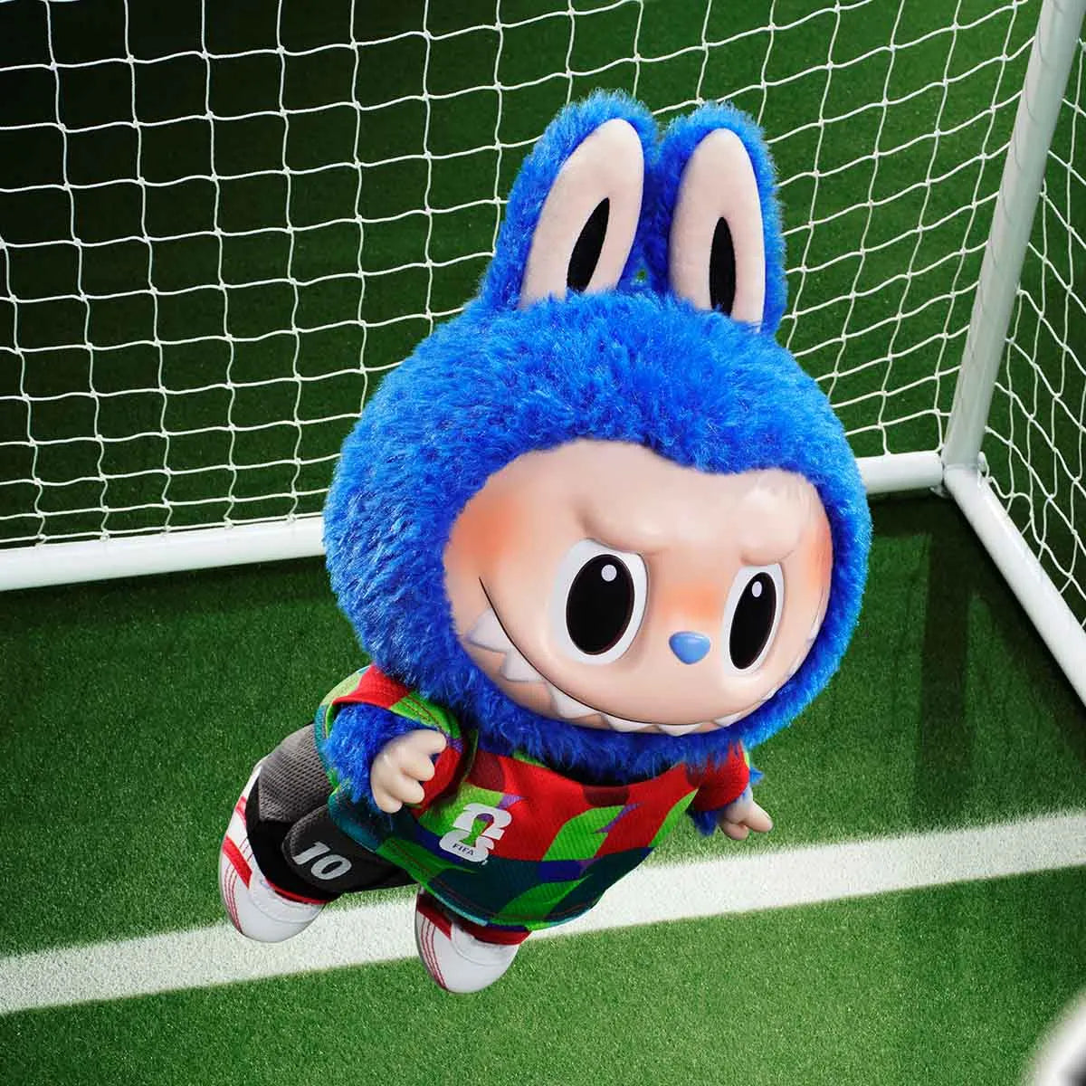 Pop Mart Labubu x FIFA Series Catch The Win Vinyl Plush Doll