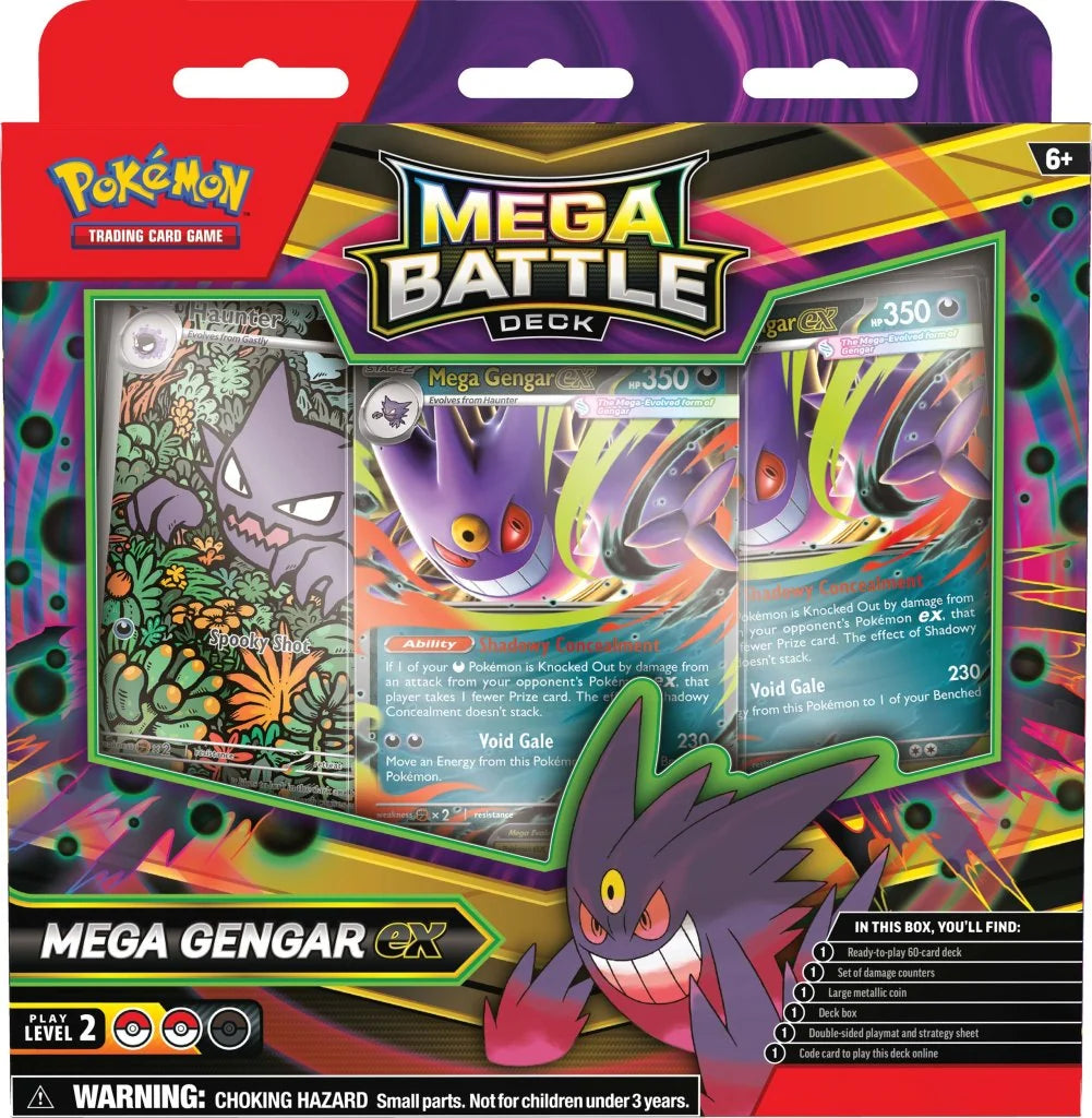 Pokemon TCG Mega Battle Deck - Mega Gengar ex