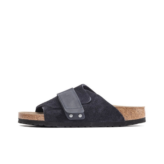 Birkenstock Kyoto Nubuck Suede Midnight Navy