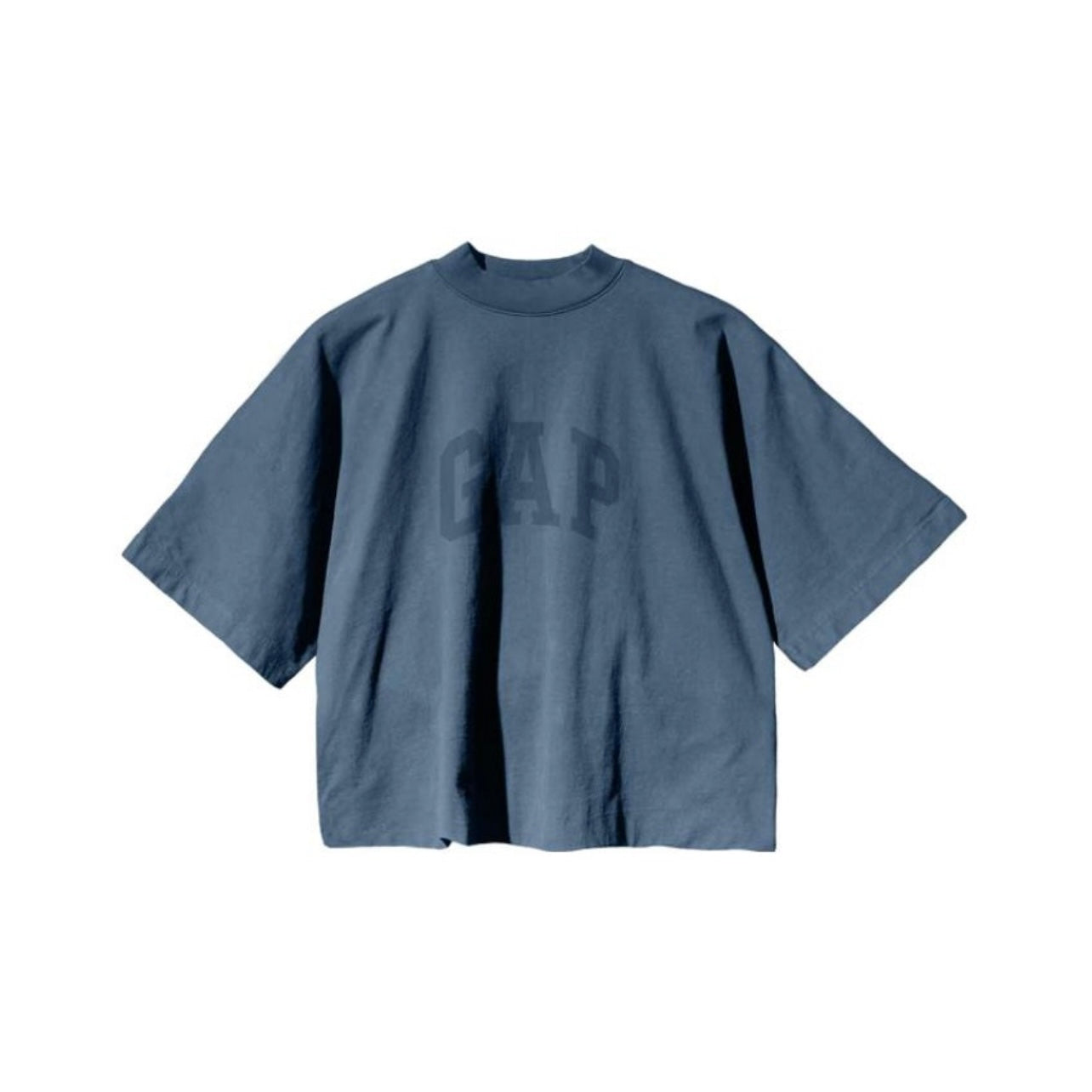 Yeezy Gap Engineered by Balenciaga Dove 3/4 Sleeve Tee Dark Blue