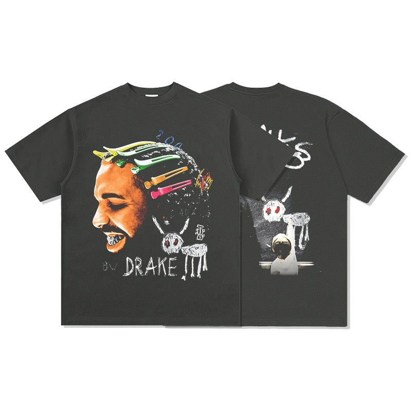 Drake Vintage Tee Engineered by The Archive Store Grey