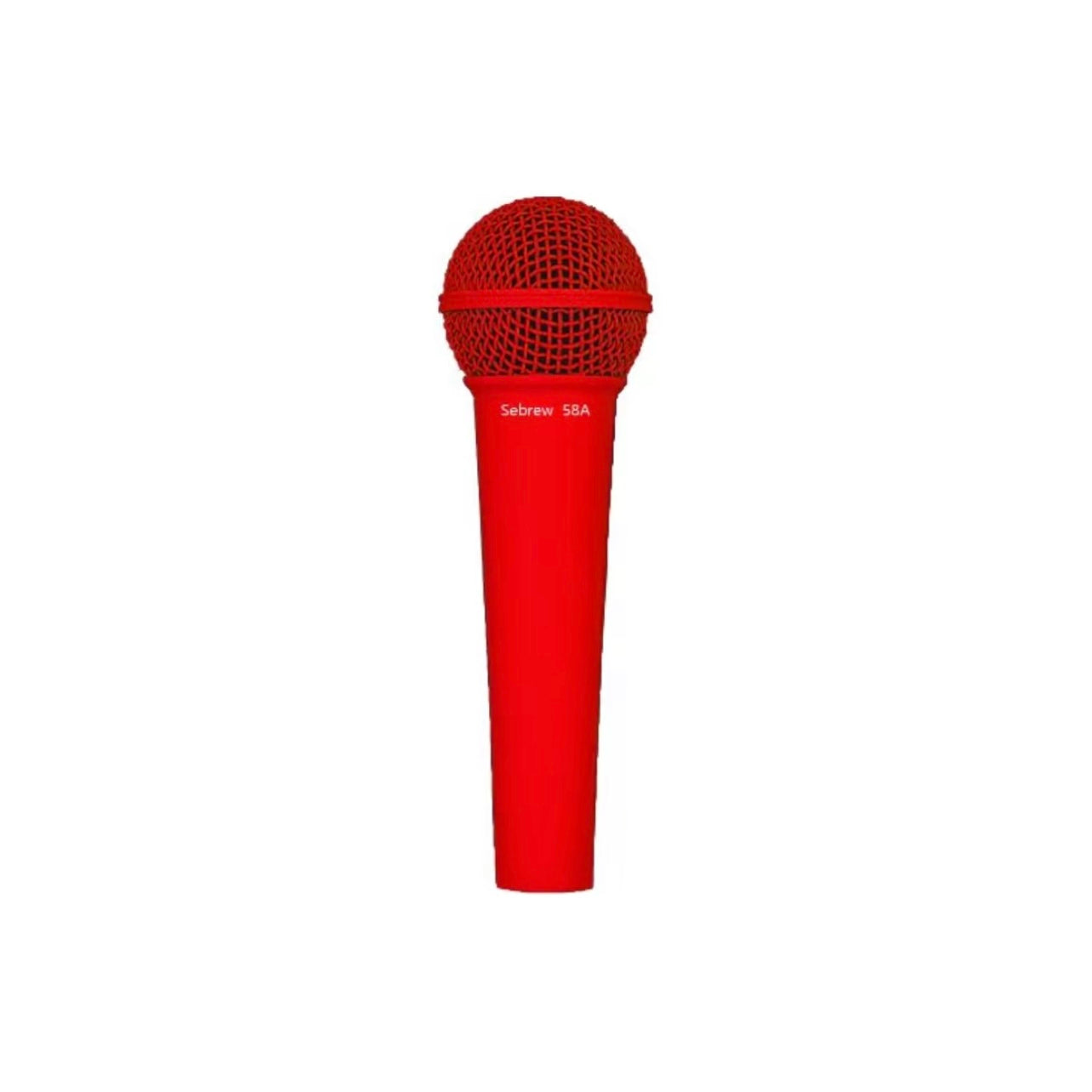 Supreme Shure SM58 Vocal Microphone Red